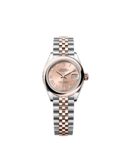 Rolex Lady-Datejust 28 mm Oystersteel and Everose gold 279161-0025