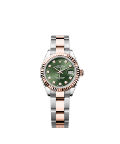 Rolex Lady-Datejust 28 mm Oystersteel and Everose gold 279171-0008