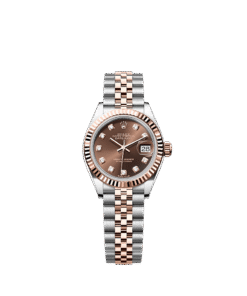 Rolex Lady-Datejust 28 mm Oystersteel and Everose gold 279171-0011