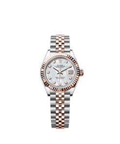 Rolex Lady-Datejust 28 mm Oystersteel and Everose gold 279171-0013