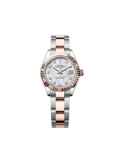 Rolex Lady-Datejust 28 mm Oystersteel and Everose gold 279171-0014