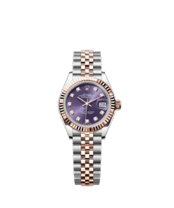 Rolex Lady-Datejust 28 mm Oystersteel and Everose gold 279171-0015
