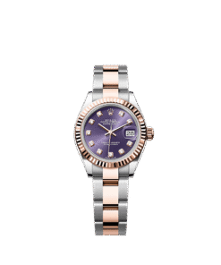 Rolex Lady-Datejust 28 mm Oystersteel and Everose gold 279171-0016