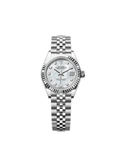 Rolex Lady-Datejust 28 mm Oystersteel and white gold 279174-0009