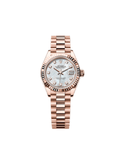 Rolex Lady-Datejust 28 mm Everose gold 279175-0017