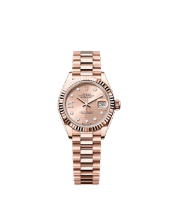Rolex Lady-Datejust 28 mm Everose gold 279175-0029
