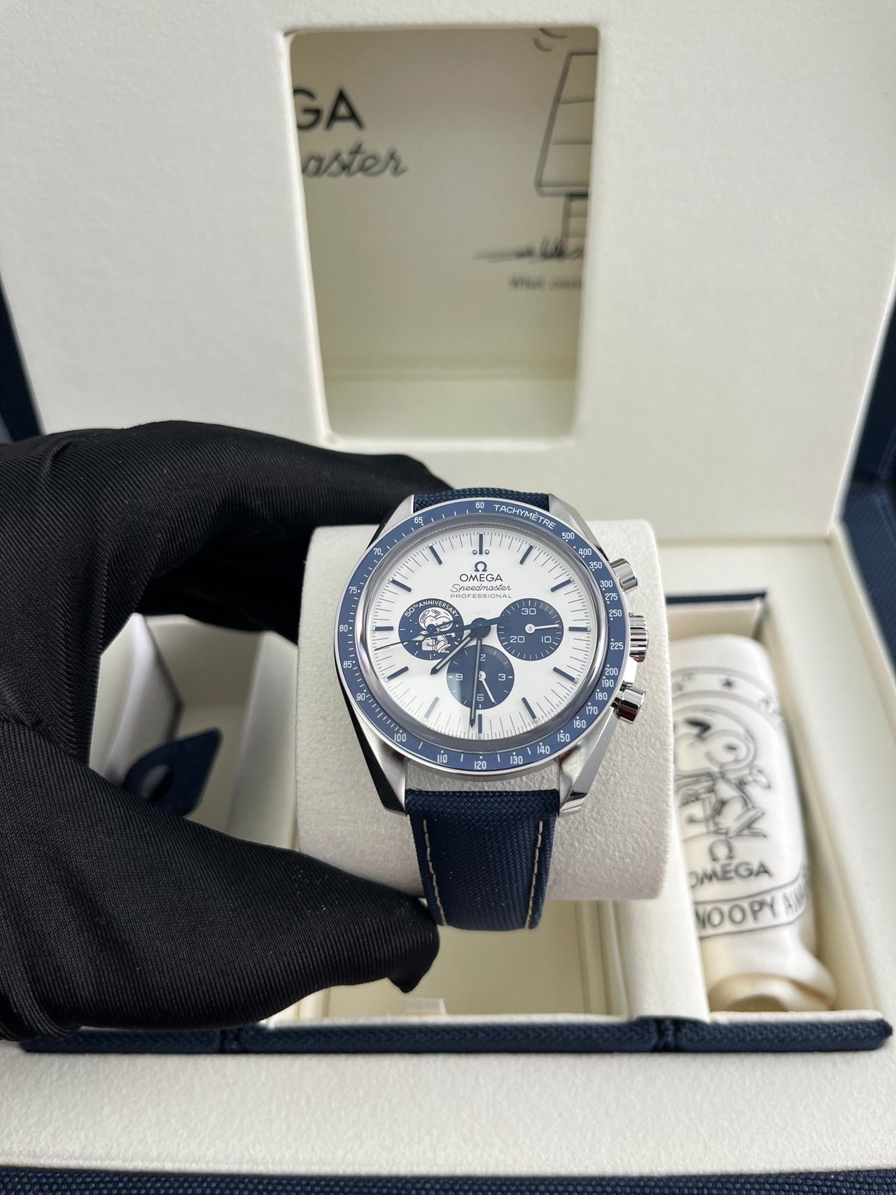 Omega SPEEDMASTER ANNIVERSARY SERIES 42 mm, steel on coated nylon fabric strap 310.32.42.50.02.001 - Image 10