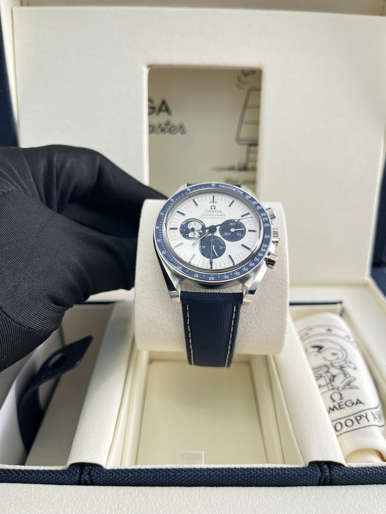 Omega SPEEDMASTER ANNIVERSARY SERIES 42 mm, steel on coated nylon fabric strap 310.32.42.50.02.001 - Image 7