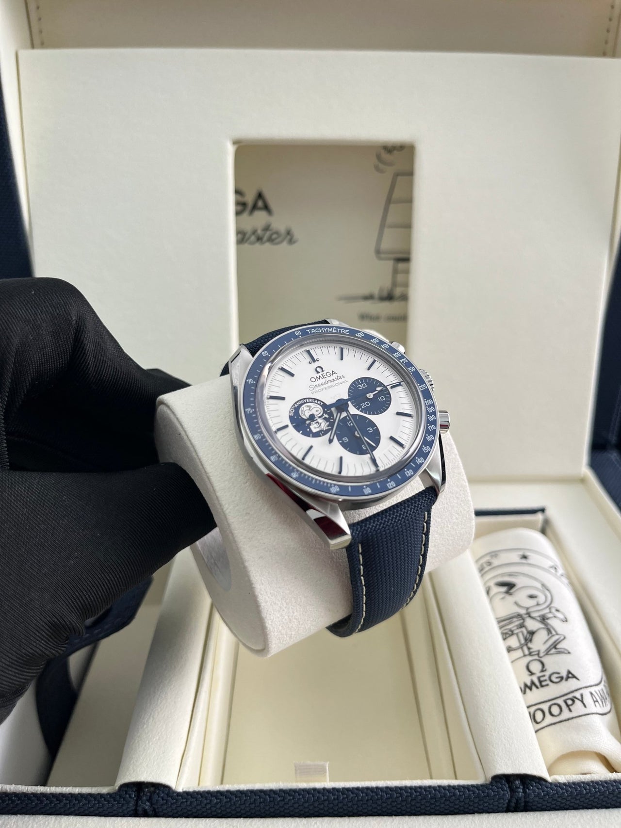 Omega SPEEDMASTER ANNIVERSARY SERIES 42 mm, steel on coated nylon fabric strap 310.32.42.50.02.001 - Image 8