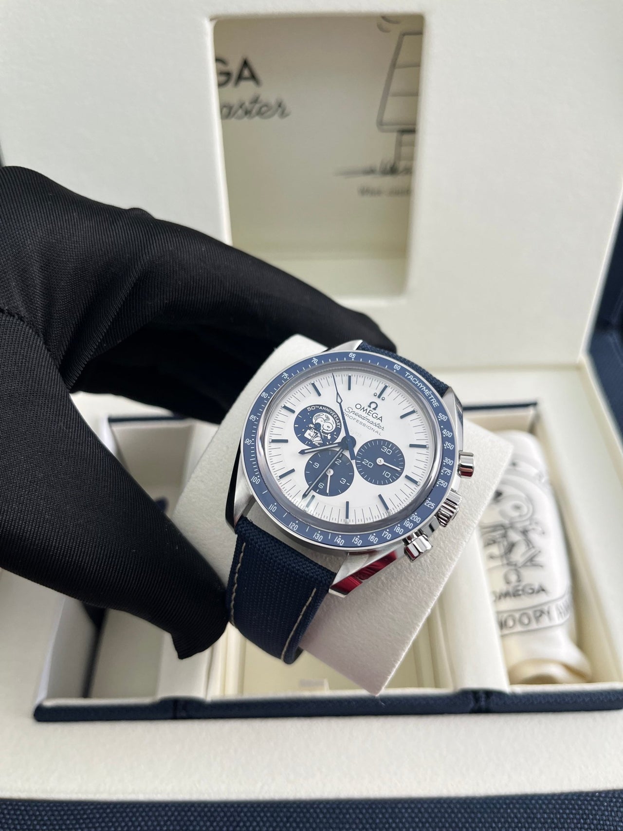 Omega SPEEDMASTER ANNIVERSARY SERIES 42 mm, steel on coated nylon fabric strap 310.32.42.50.02.001 - Image 17