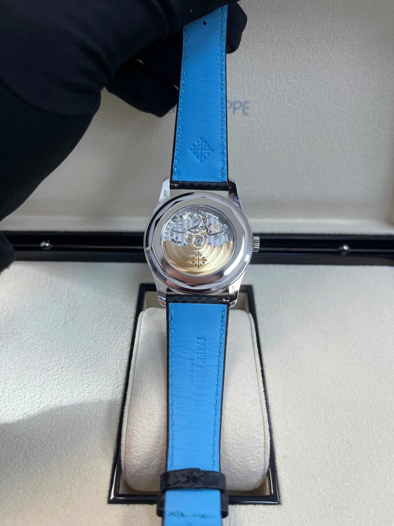 DATE. SWEEP SECONDS. White gold 6007G-011 - Image 15