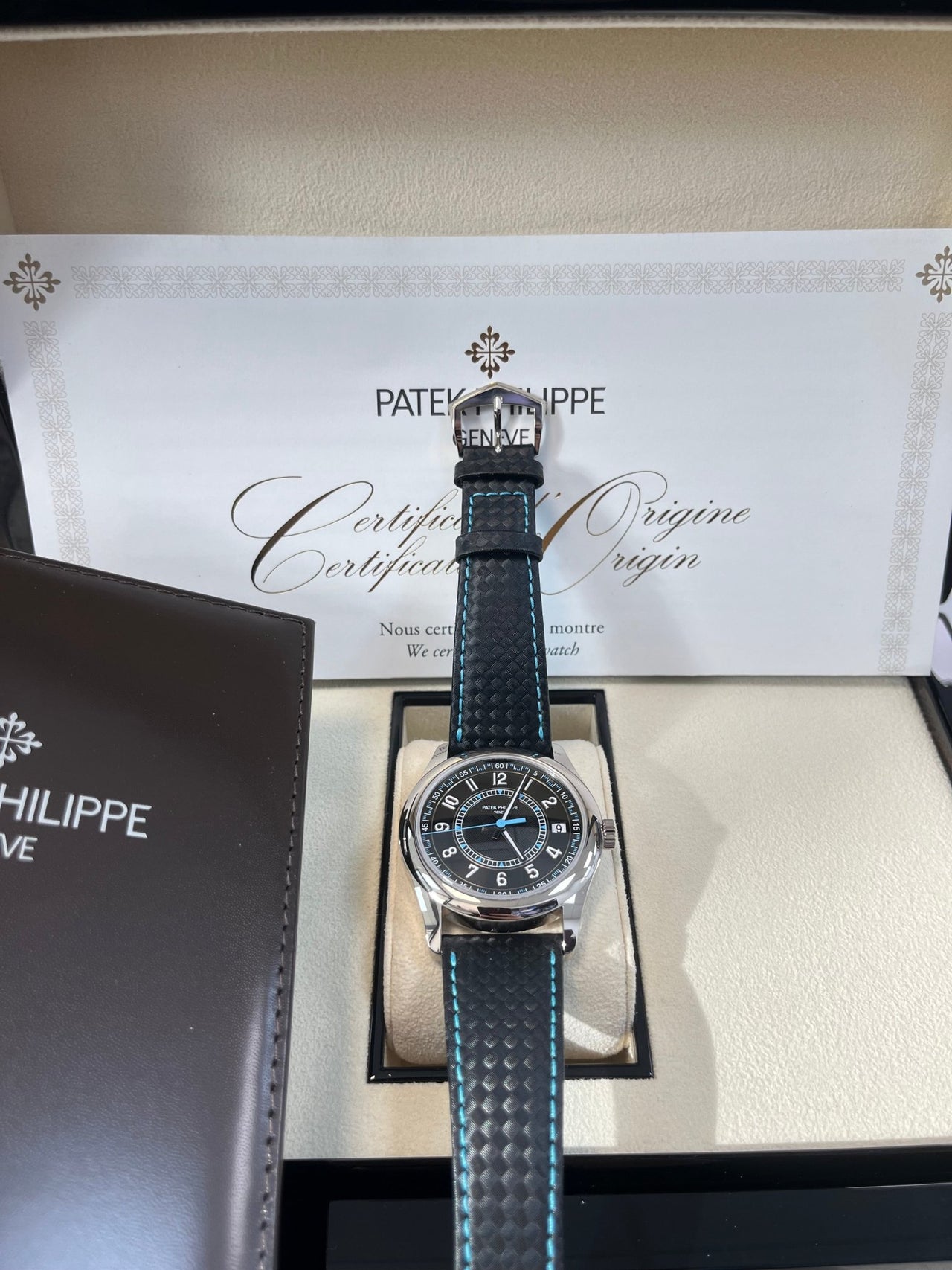DATE. SWEEP SECONDS. White gold 6007G-011 - Image 3