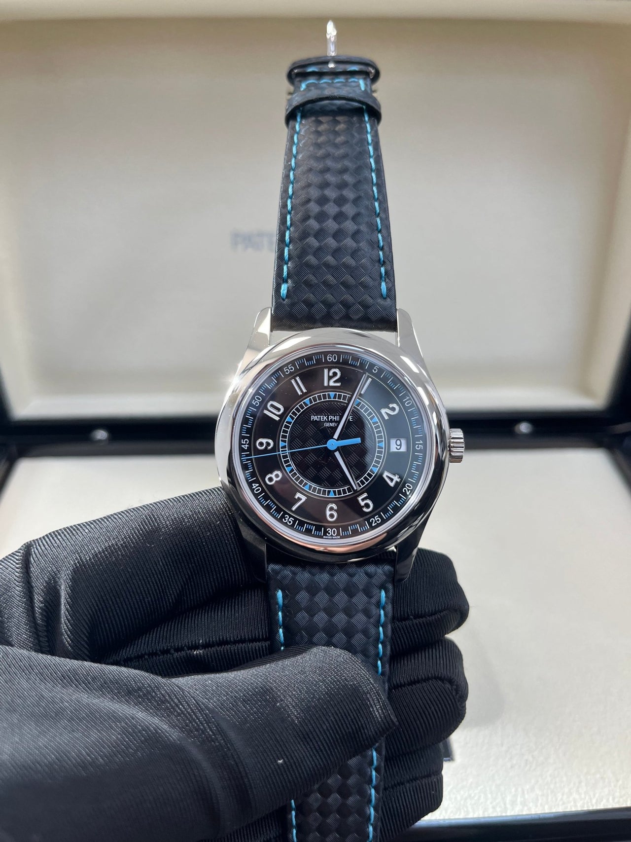 DATE. SWEEP SECONDS. White gold 6007G-011 - Image 16