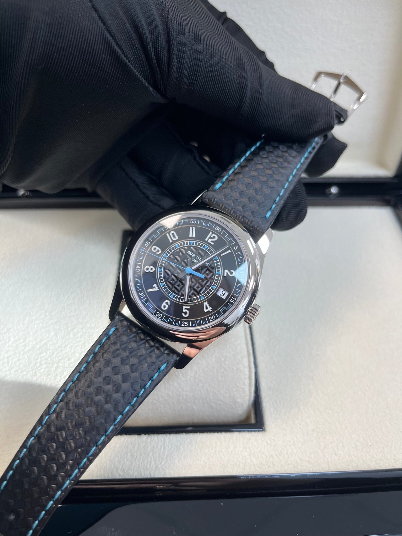 DATE. SWEEP SECONDS. White gold 6007G-011 - Image 9