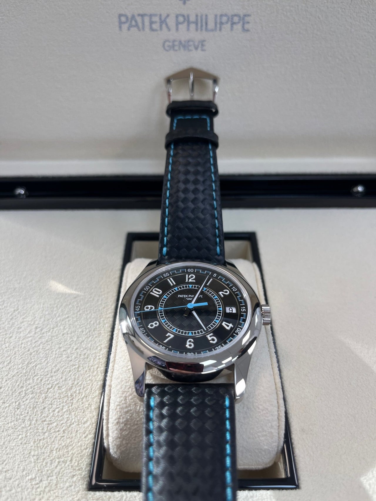 DATE. SWEEP SECONDS. White gold 6007G-011 - Image 7