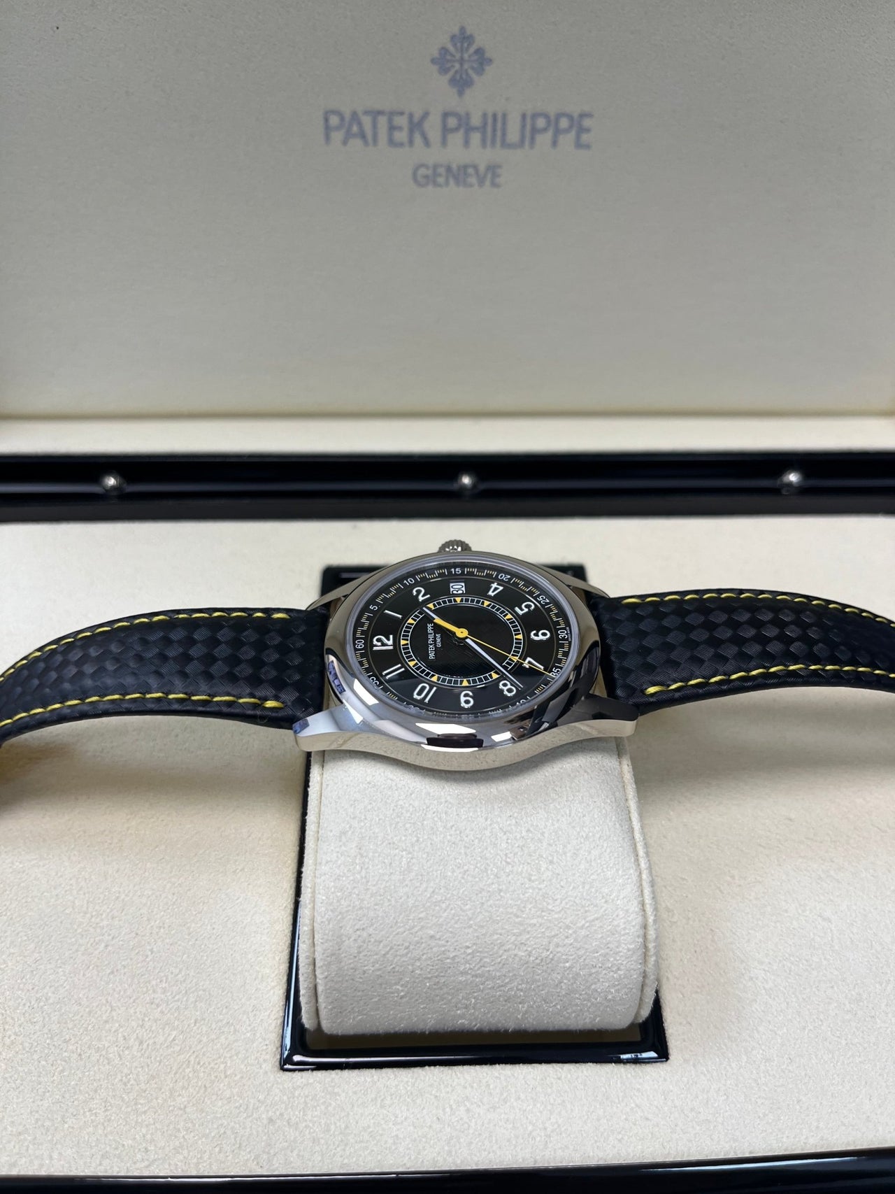 DATE. SWEEP SECONDS. White gold 6007G-001 - Image 4