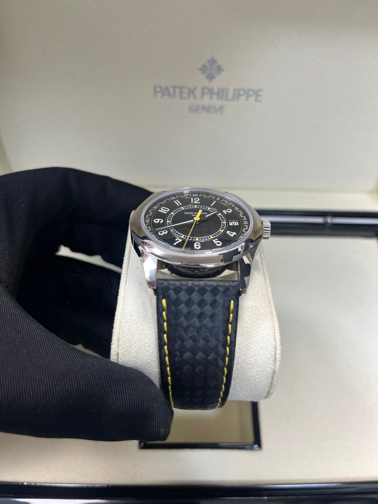 DATE. SWEEP SECONDS. White gold 6007G-001 - Image 13