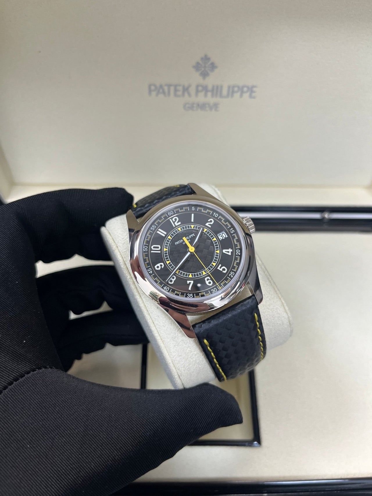 DATE. SWEEP SECONDS. White gold 6007G-001 - Image 11