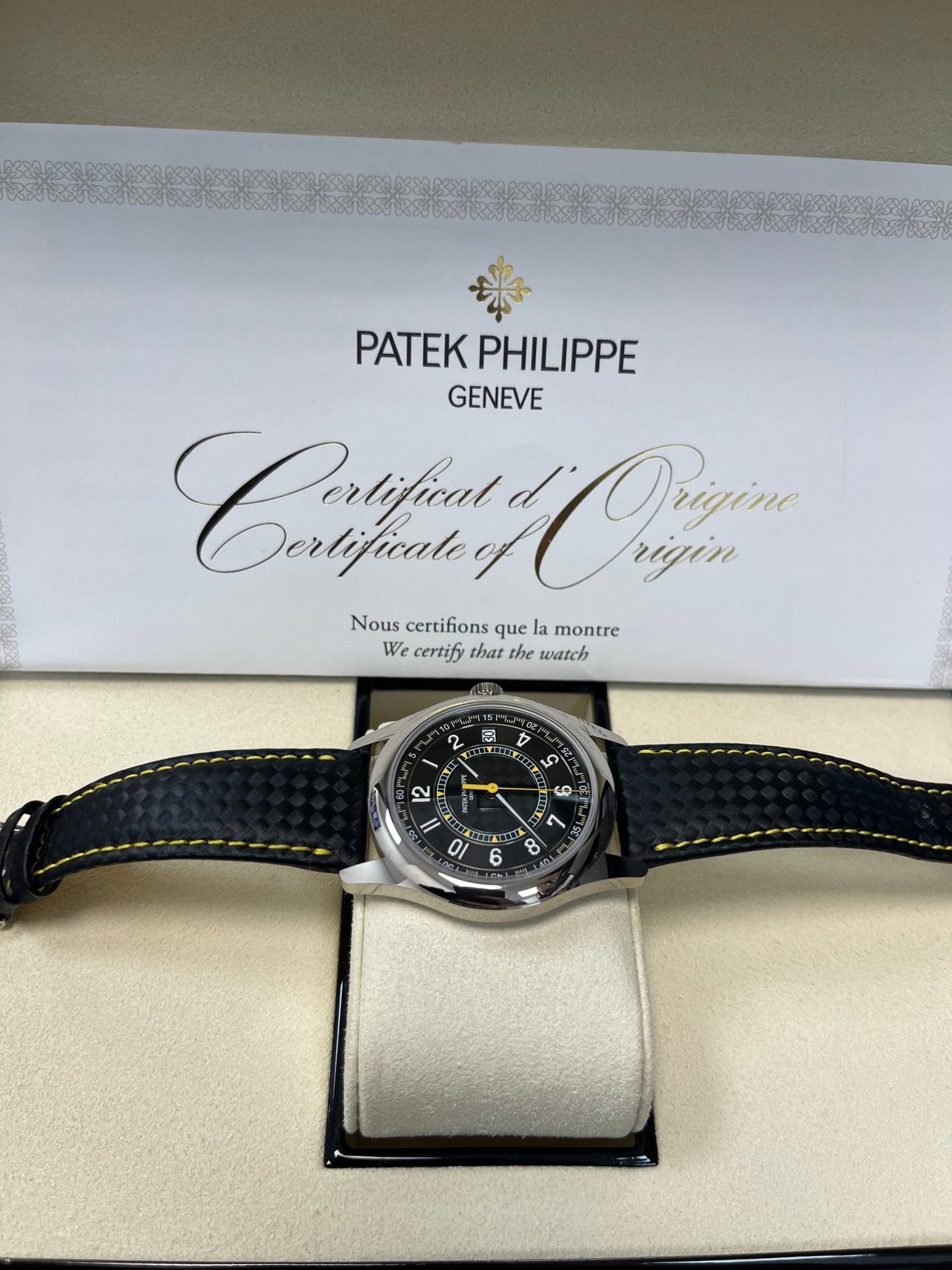 DATE. SWEEP SECONDS. White gold 6007G-001 - Image 3