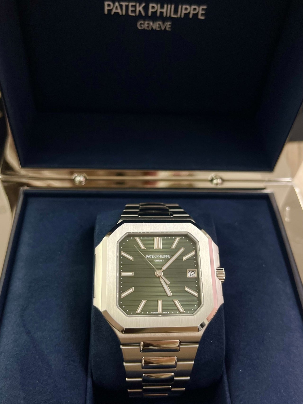 DATE. SWEEP SECONDS. Steel 5821/1A-001 - Image 4