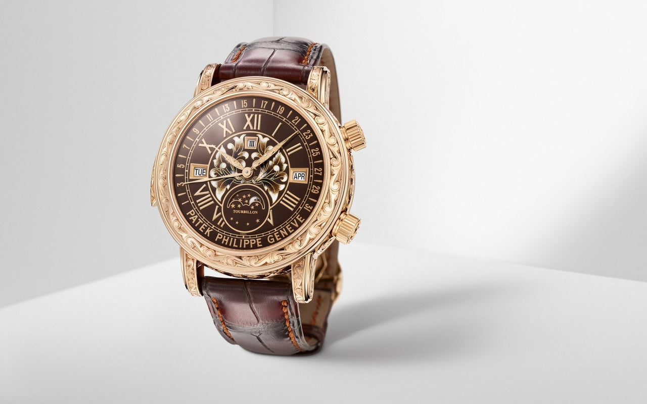 SKY MOON TOURBILLON. RARE HANDCRAFTS. Rose gold 6002R-001 - Image 5
