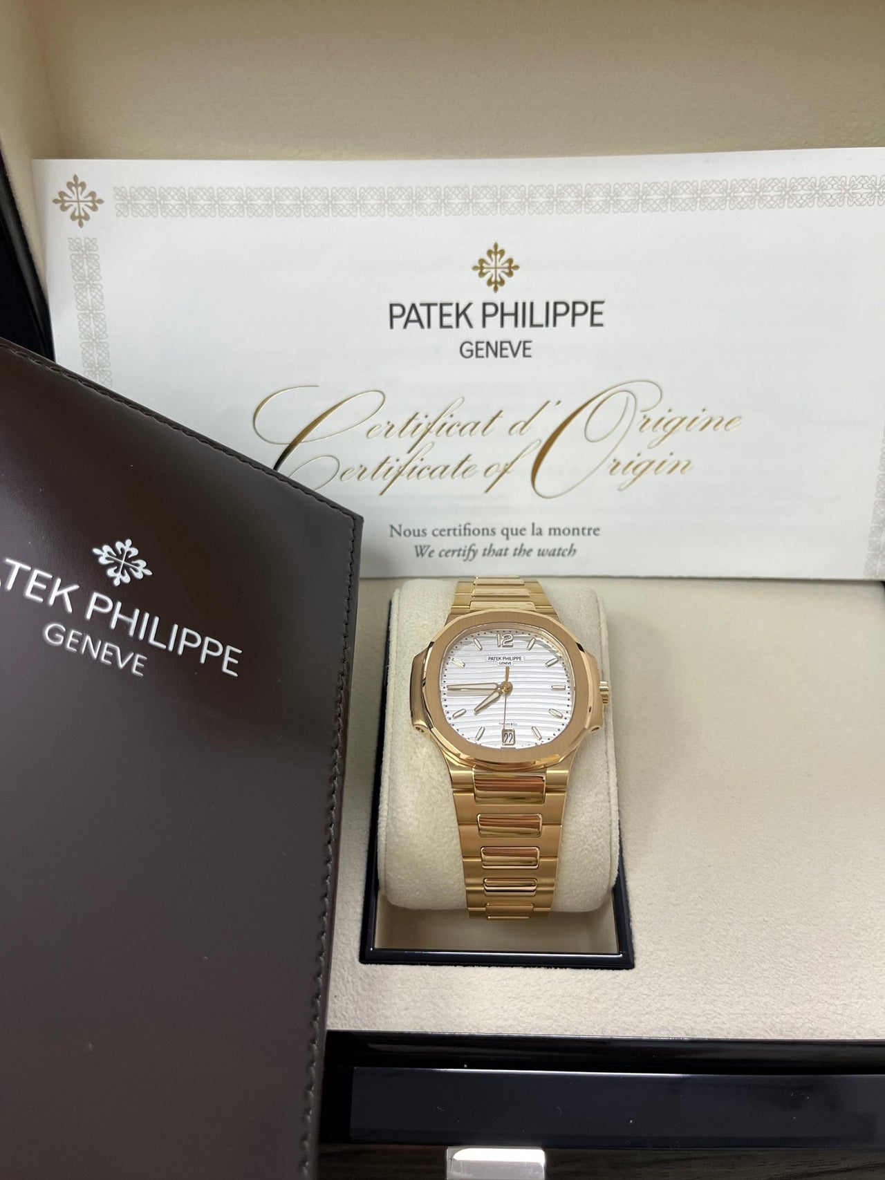 DATE. SWEEP SECONDS. Rose gold 7118/1R-001 - Image 2