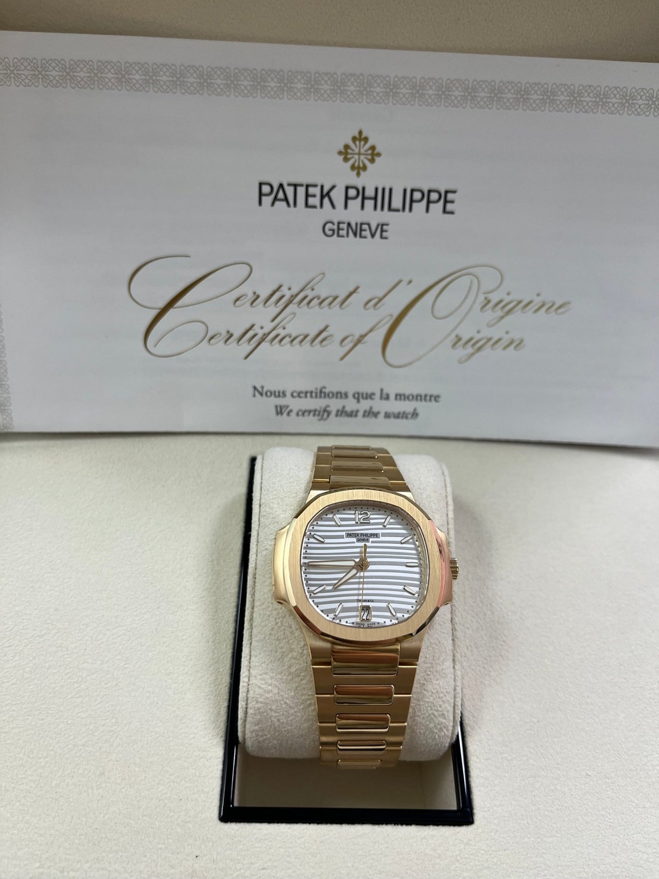 DATE. SWEEP SECONDS. Rose gold 7118/1R-001 - Image 3