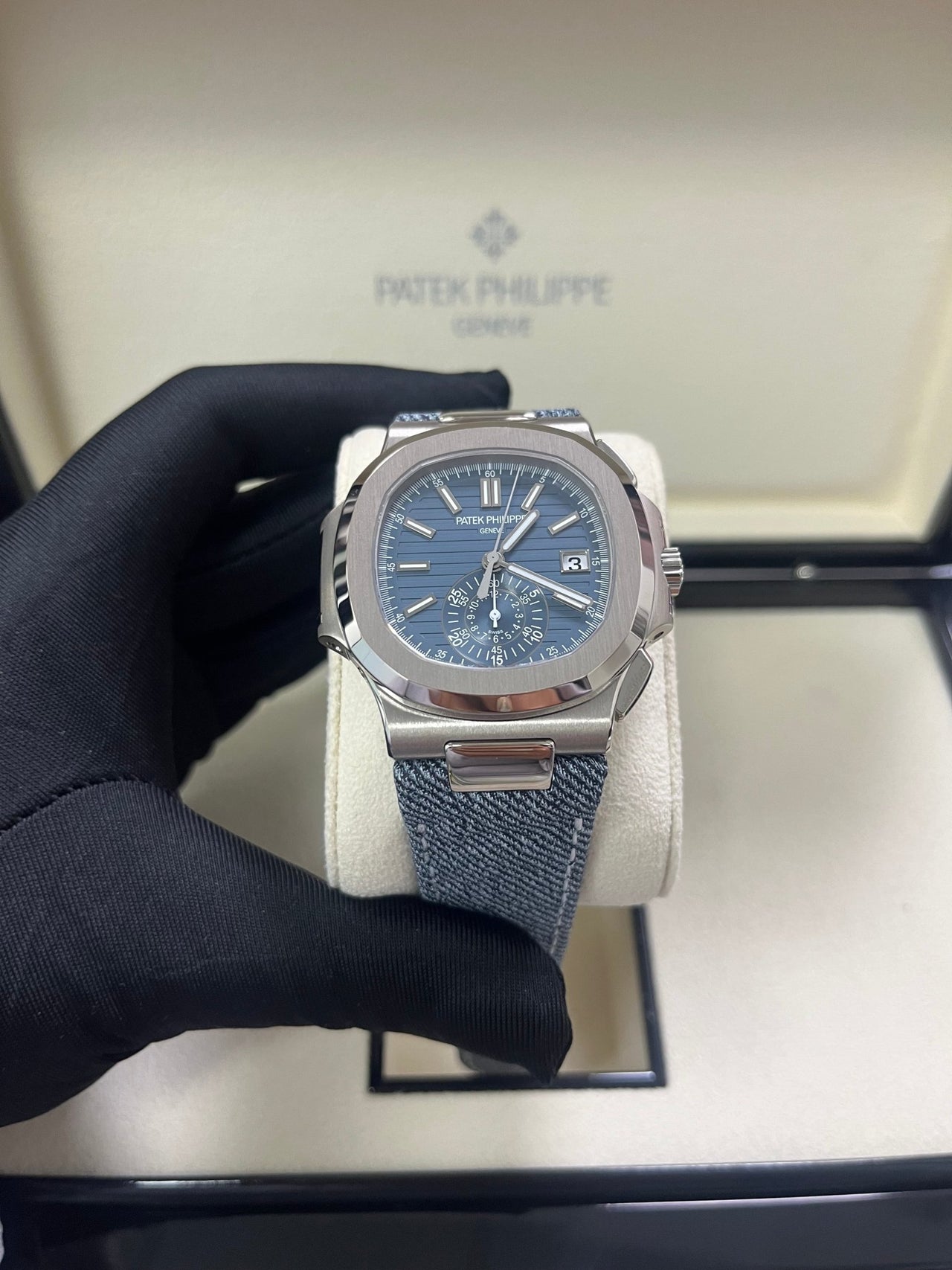 FLYBACK CHRONOGRAPH. DATE. White gold 5980/60G-001 - Image 7