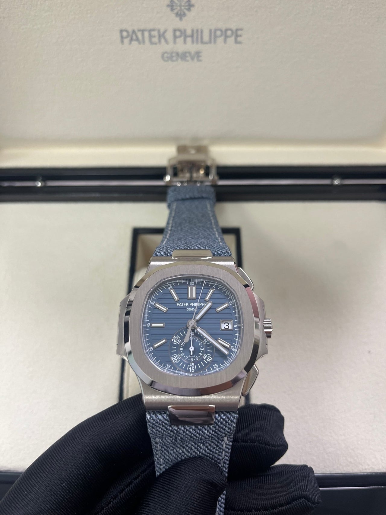 FLYBACK CHRONOGRAPH. DATE. White gold 5980/60G-001 - Image 12