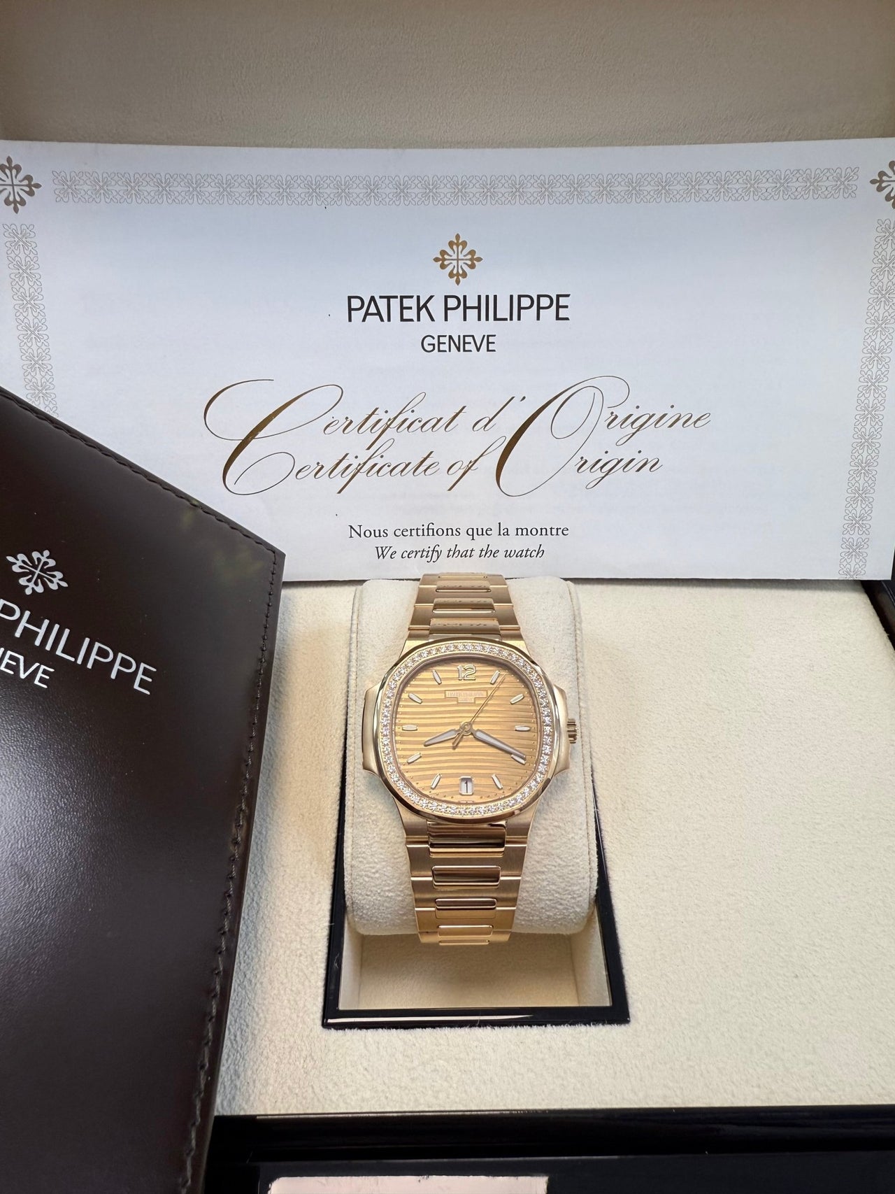 DATE. SWEEP SECONDS. Rose gold 7118/1200R-010 - Image 2