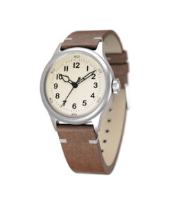 Alternative view of Service Watch – White Leather