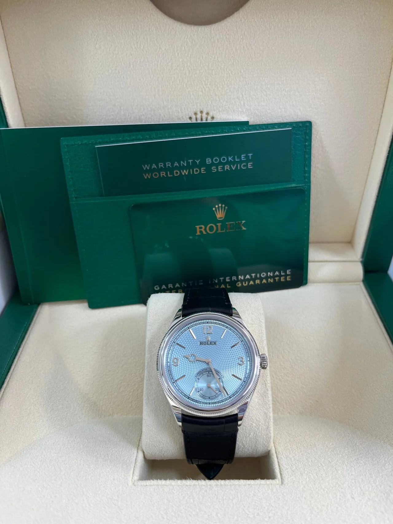 Rolex 1908 platinum polished finish 52506-0003 - Image 14