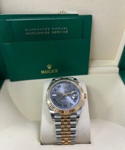 Alternative view of Rolex Datejust 41 41 mm Oystersteel and yellow gold 126333-0020