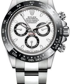 Rolex Panda Daytona 40mm - Stainless Steel - White Panda Index Dial - Ceramic Bezel (Ref# 116500LN)
