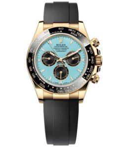 Rolex Daytona Yellow Gold Daytona Tiffany Dial on Oysterflex New 2025 Release Reference 126518
