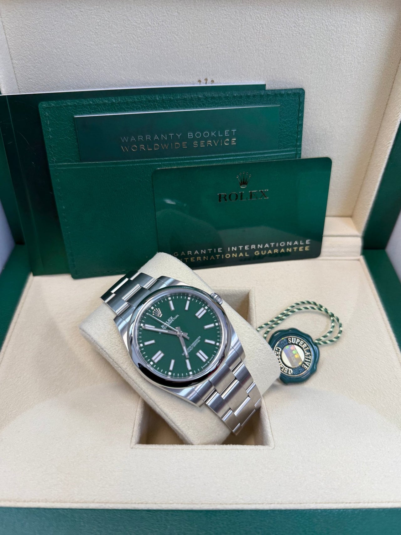 Rolex Oyster Perpetual 41 41 mm Oystersteel 134300-0004 - Image 7