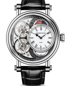 Black Magister Vertical Double Tourbillon