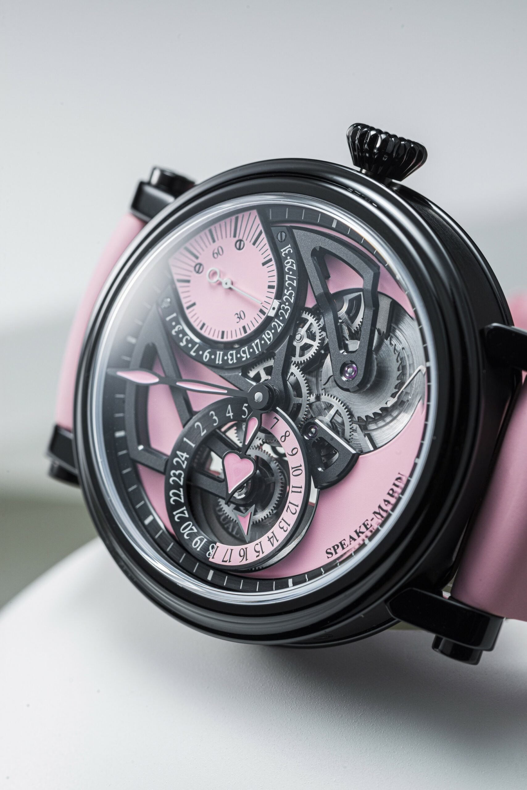 Openworked Dual Time Pink - Image 7