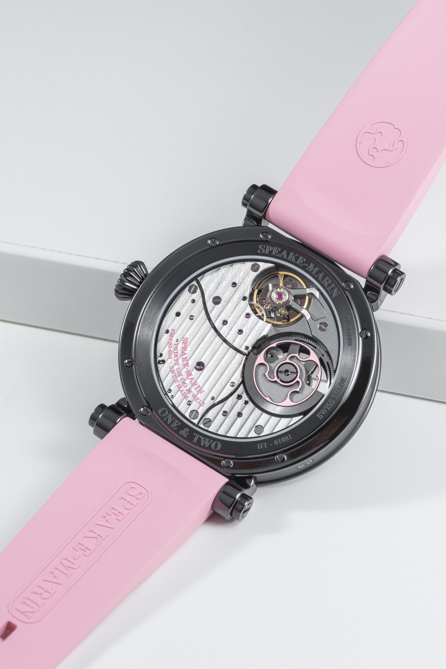 Openworked Dual Time Pink - Image 9
