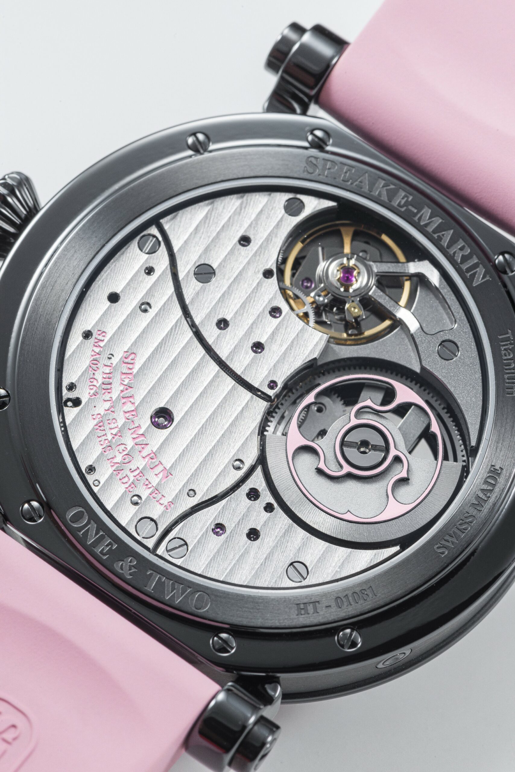 Openworked Dual Time Pink - Image 9