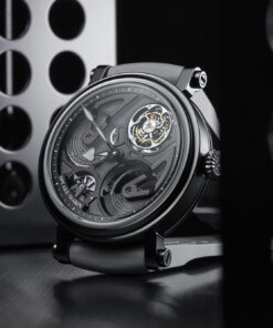 Alternative view of Openworked Tourbillon Black DLC