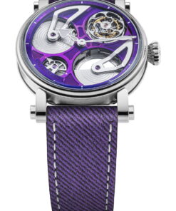 Openworked Tourbillon Purple Hour
