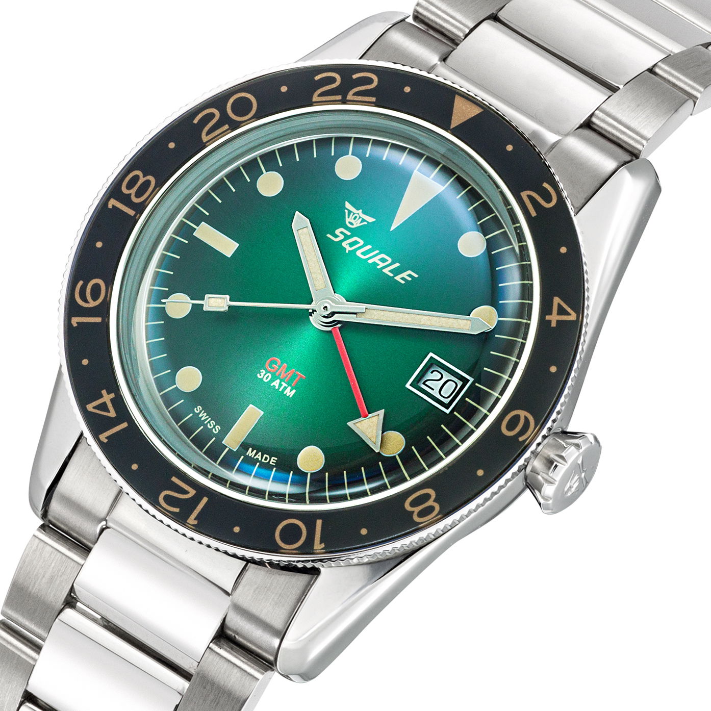 Sub-39 GMT Vintage Green Bracelet - Image 2