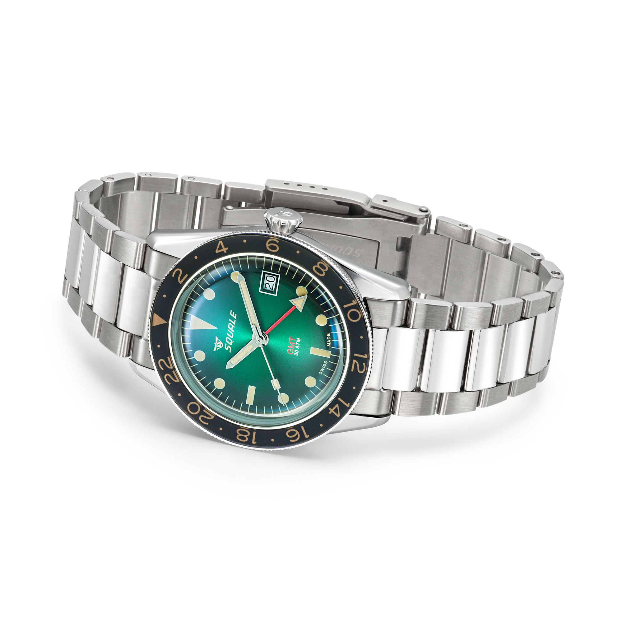 Sub-39 GMT Vintage Green Bracelet - Image 3