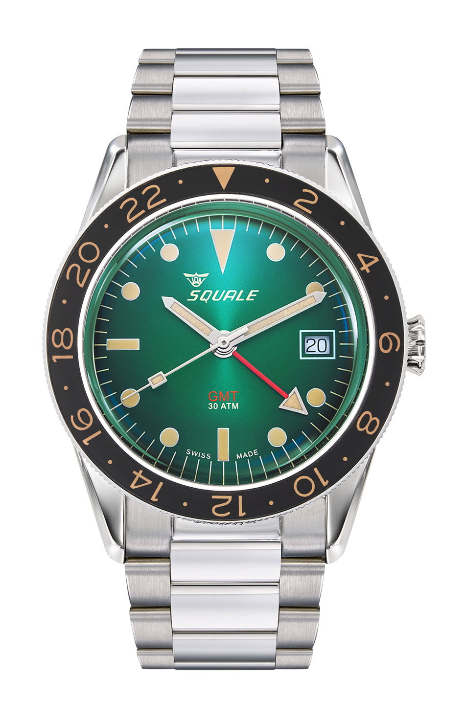 Sub-39 GMT Vintage Green Bracelet