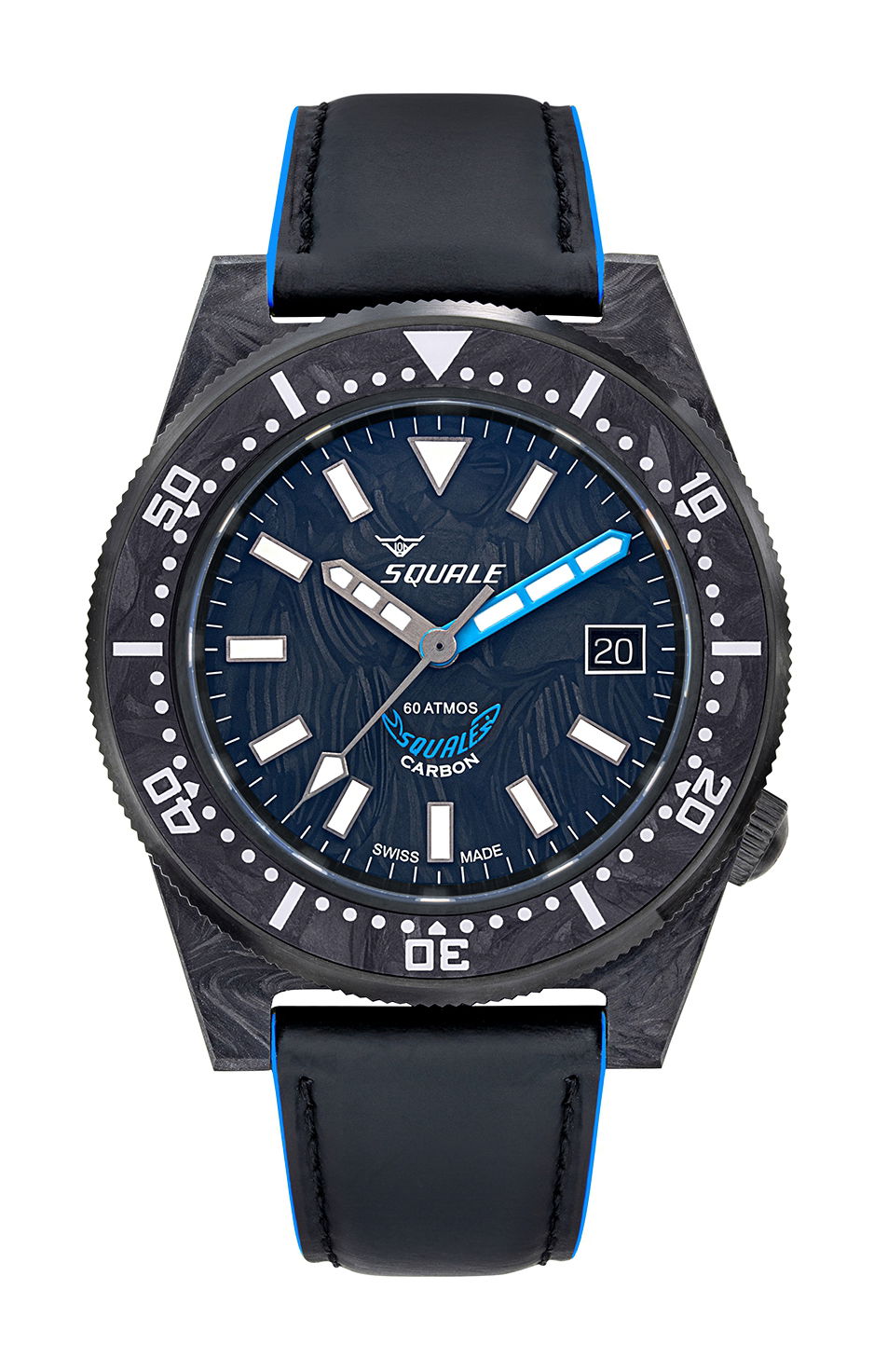 T-183 Forged Carbon Blue