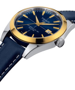 Alternative view of Gentleman Powermatic 80 Silicium Solid 18K Gold bezel