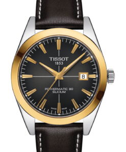 Gentleman Powermatic 80 Silicium Solid 18K Gold bezel