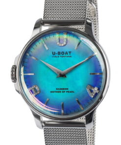 Rainbow 38 Blue SS Bracelet