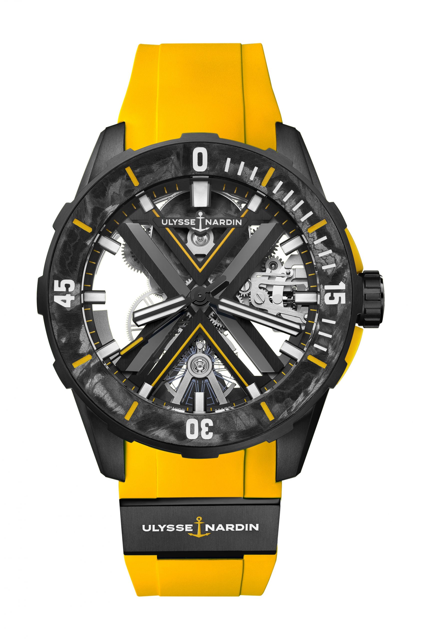 Diver X Skeleton Black
